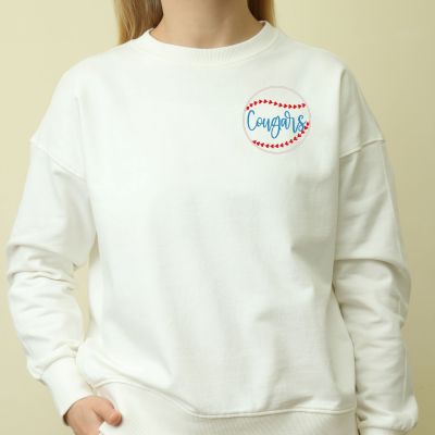 cougars baseball pocket embroidery